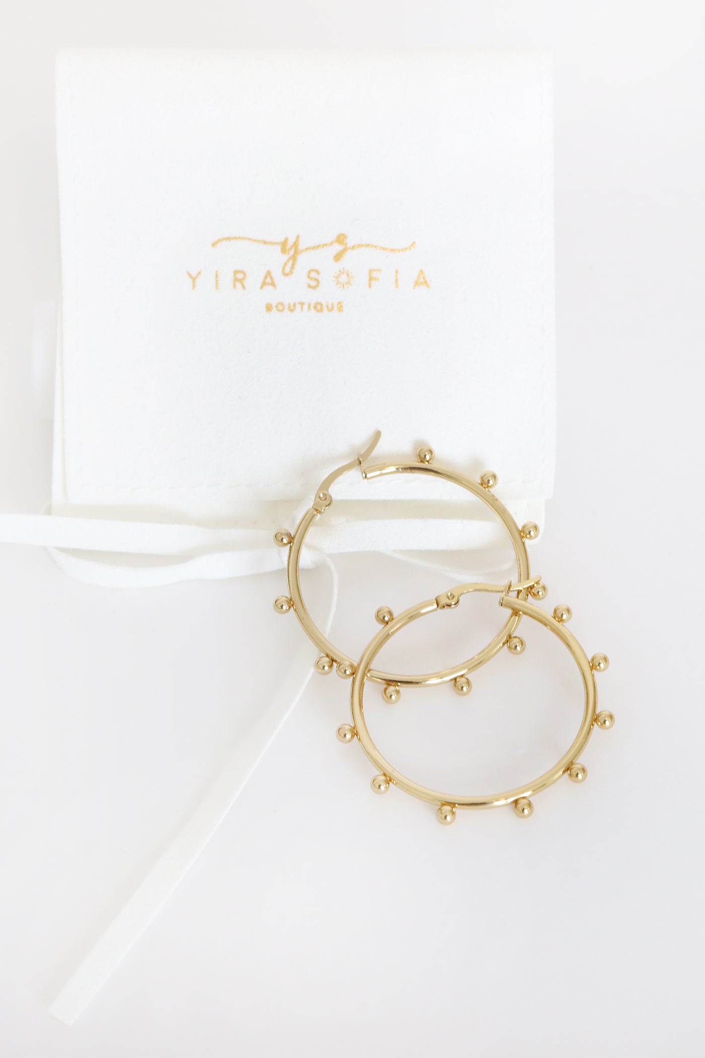 Dot hoops