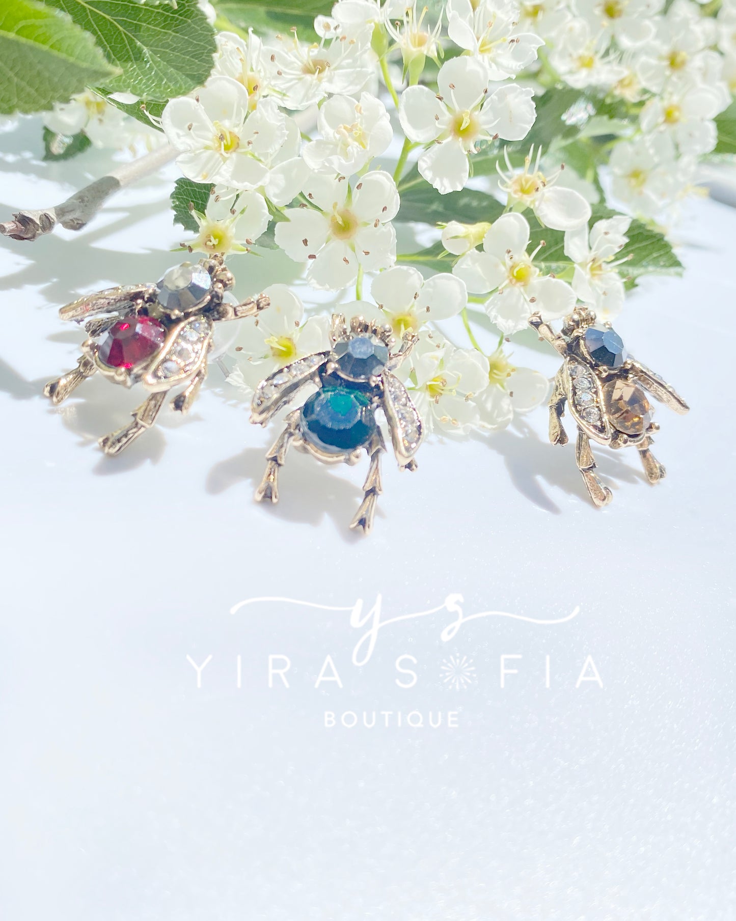 Bee earrings