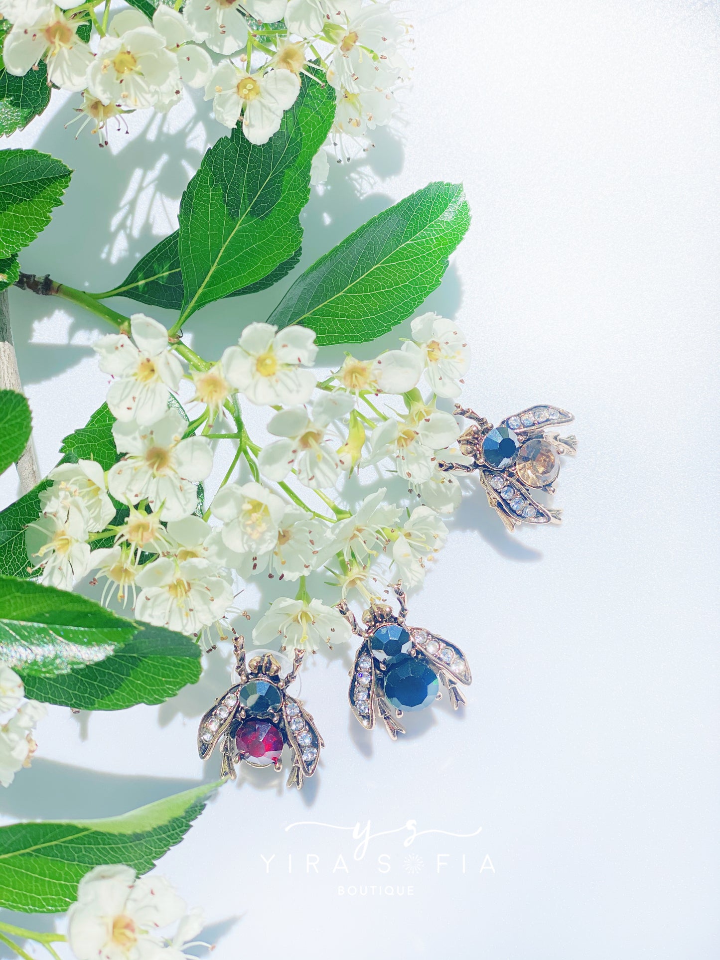 Bee earrings