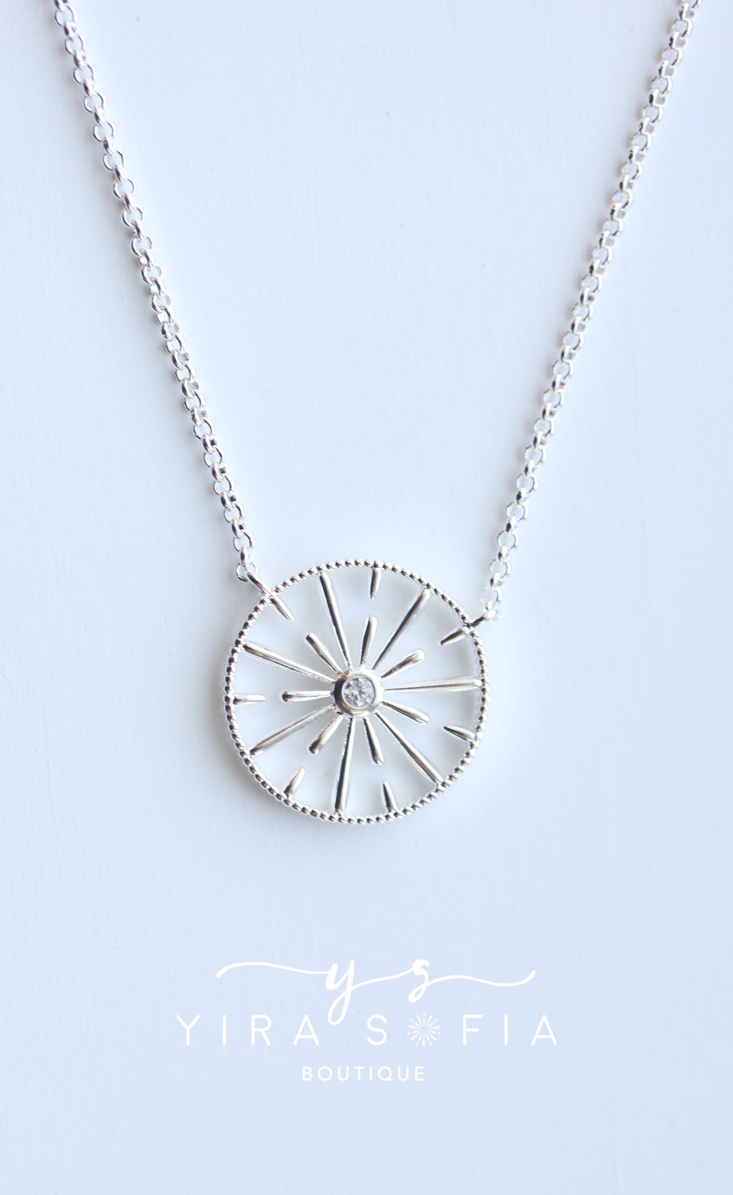 Yira Sofia Silver Necklace