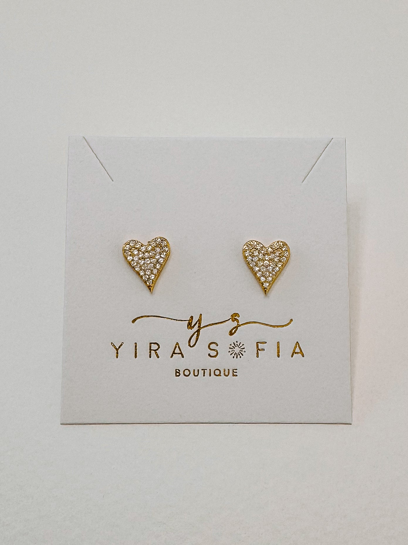 Mini Heart Studs