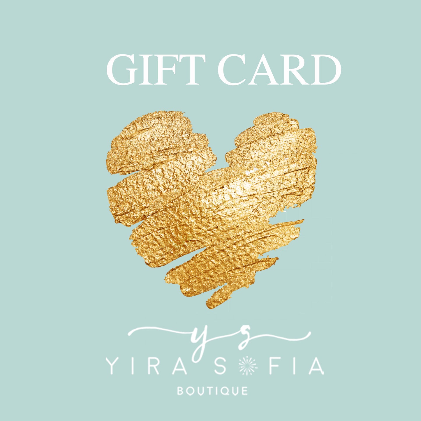 Yira Sofia Boutique Gift Cards