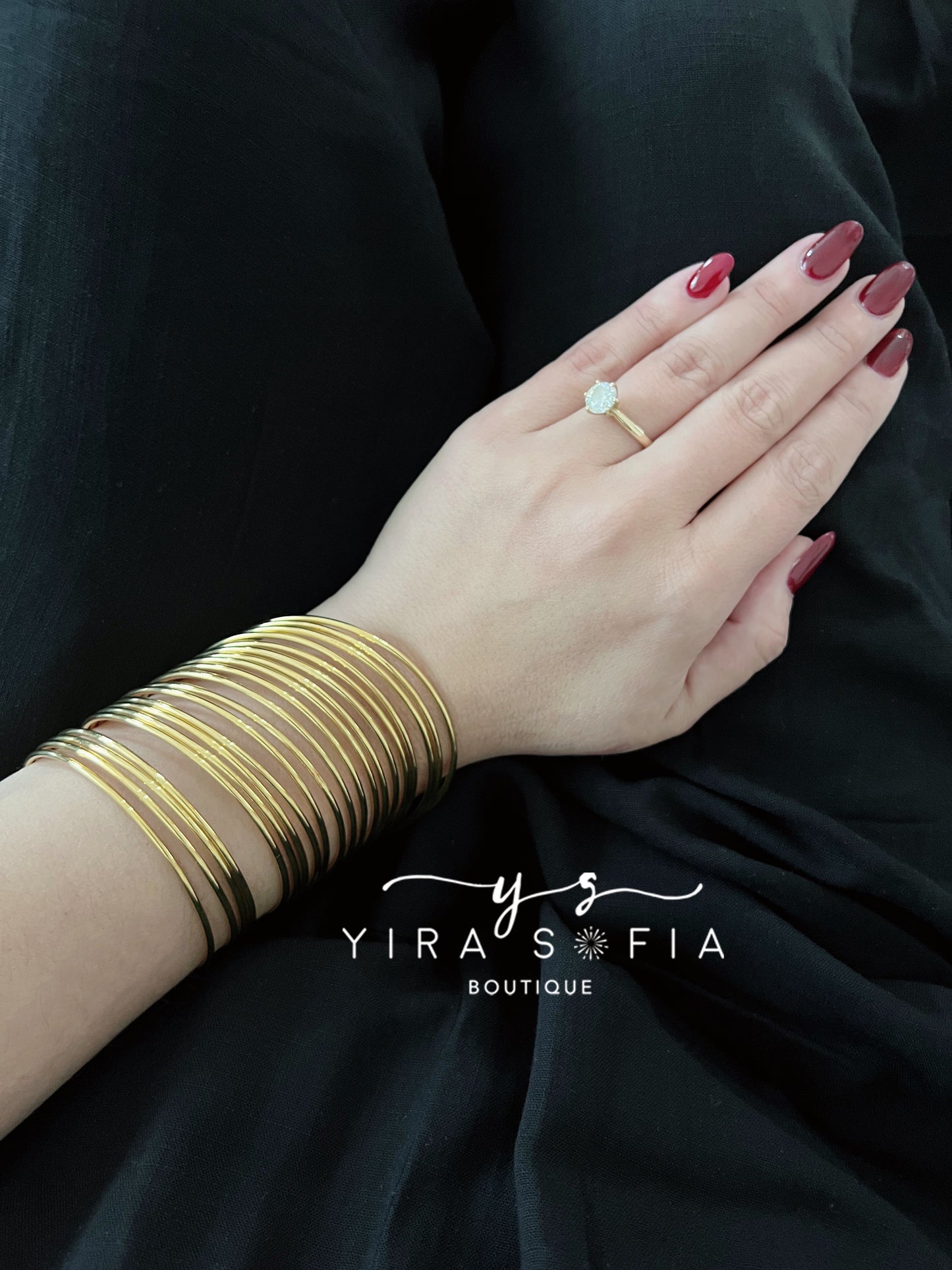 Golden bracelets